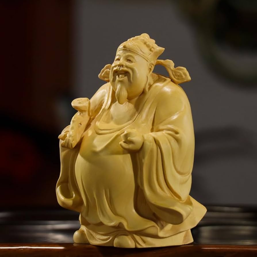送料無料　時代大珍品 大振り堆朱「福禄寿」の禄出世の神様高46.5ｃｍ 中国古玩 五月人形】もののふ童 政宗参上 大将飾り&馬甲飾り〈壹三作